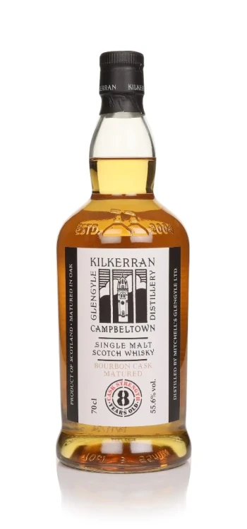Kilkerran 8Yo Cask Strenght Bourbon 55,6% 0,7 L