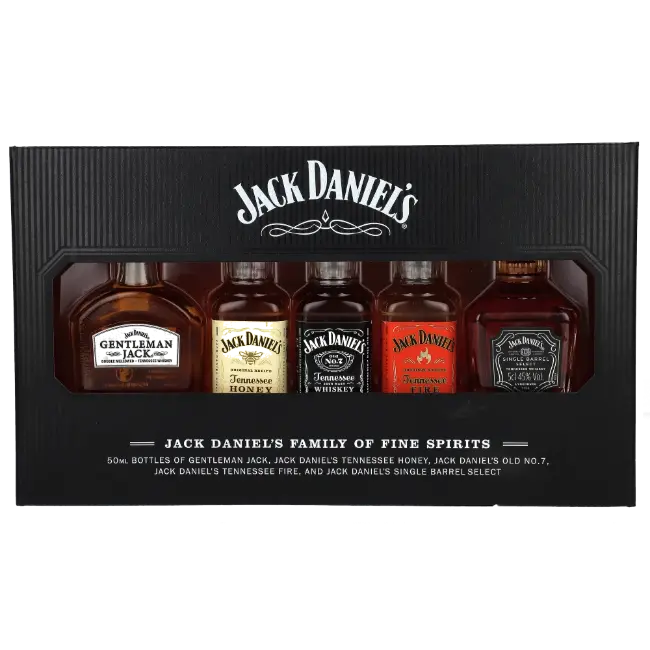 JACK DANIEL'S FAMILY MINI PACK 5X 0,05L.webp