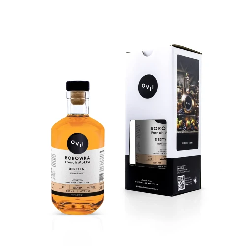 OVII Destylat z borówek French Mocca 43% 0,5L.webp