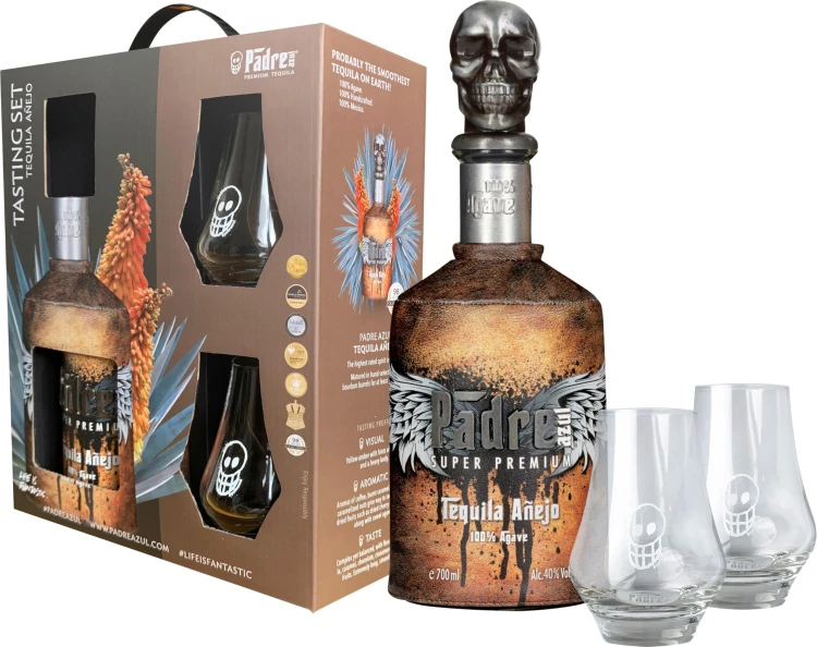 Tequilla Pader Azul Anejo Tasting Set 40% 0,7L.jpg