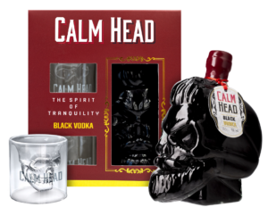 Calm Head Black 40% 0,7L + Kieliszki