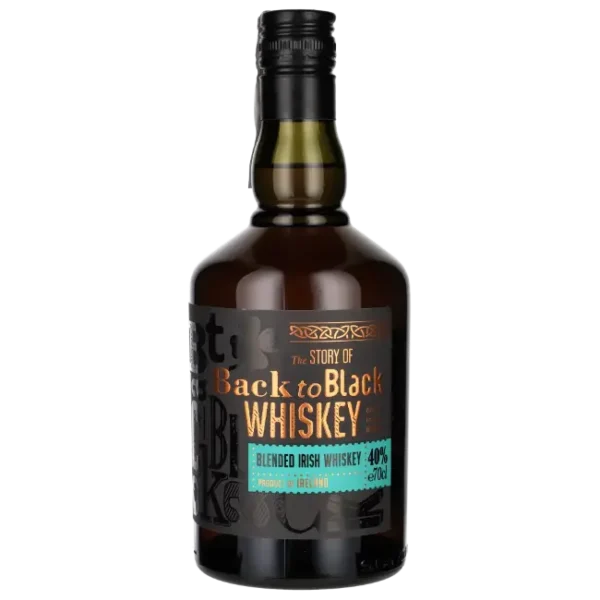 Back To Black Irish Whiskey 40% 0,7L