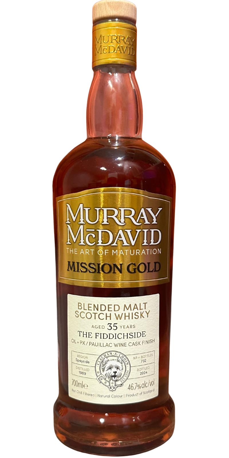 The Fiddichside Murray Mcdavid 35yo 46,7% 0,7 L