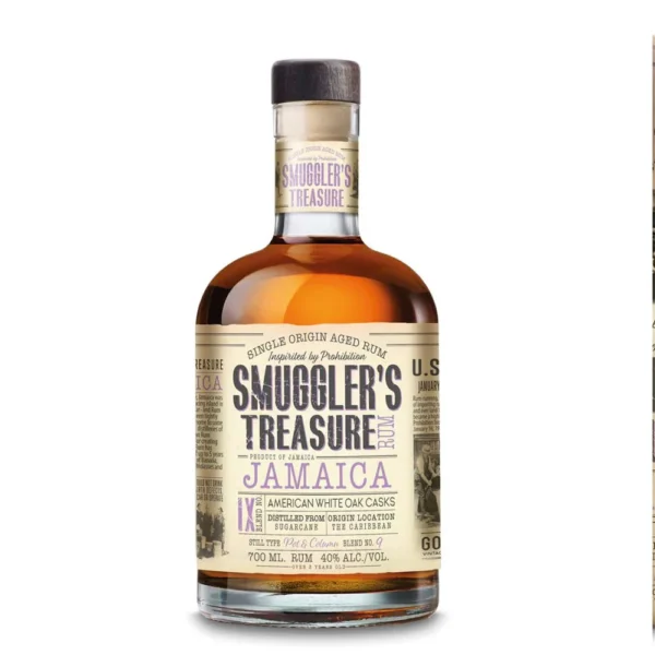 SMUGGLER'S TREASURE JAMAICA RUM 40% 0,7L.webp