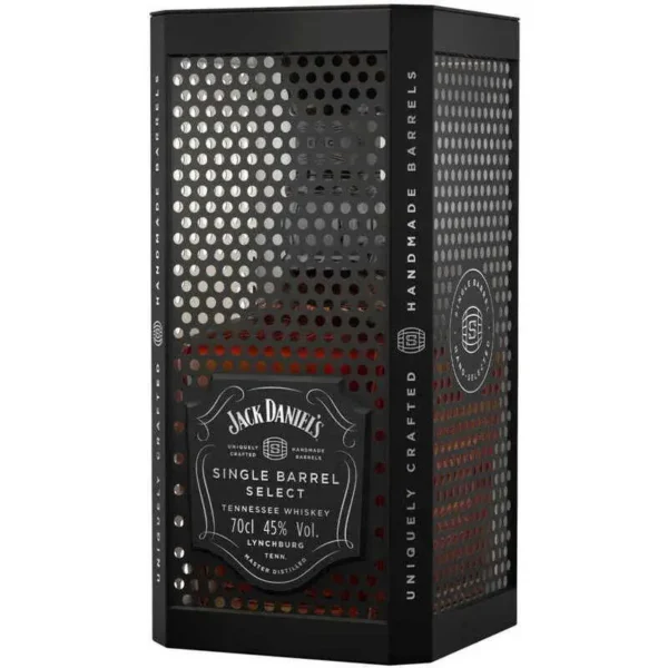 JACK DANIEL'S SINGLE BARREL + METAL CAGE 45% 0,7L.webp JACK DANIEL'S SINGLE BARREL + METAL CAGE 45% 0,7L.webp
