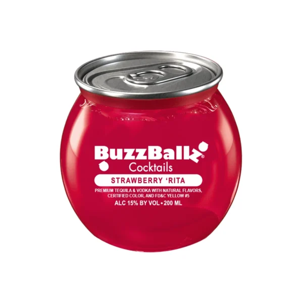 BuzzBallz Cocktails Strwaberry Rita 13,5% 0,2L.webp
