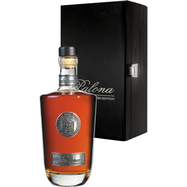 Wódka Palona Pułkownika Boruty Skrzynia 52% 0,7L.webp