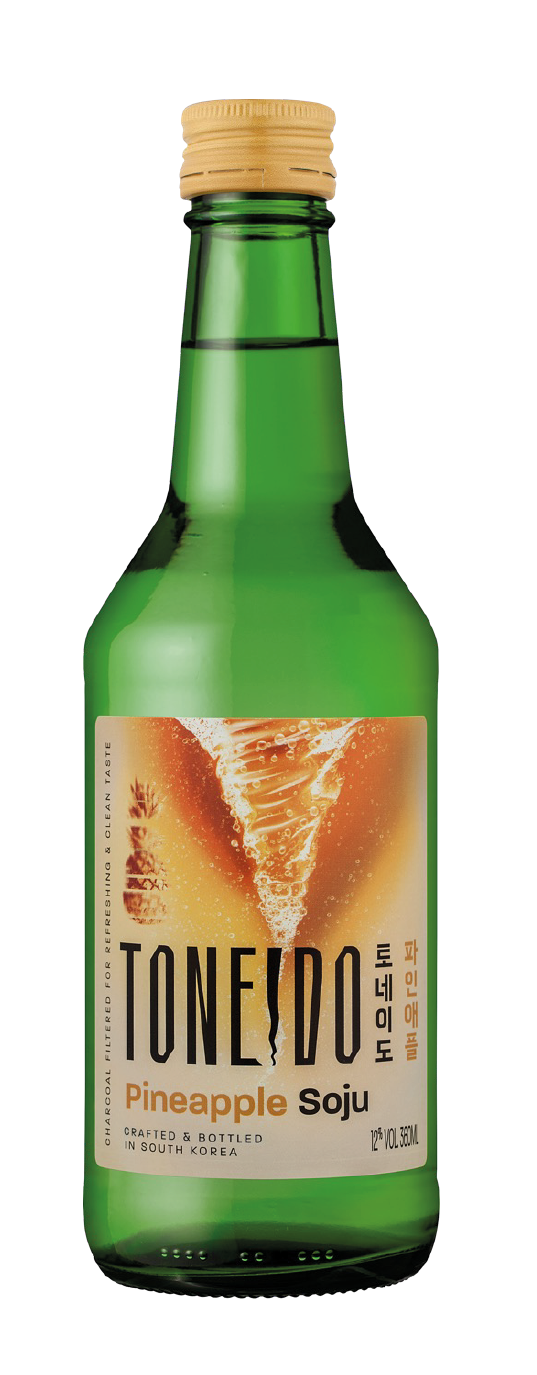 Toneido Pineapple Soju 12% 0,36L.jpg Toneido Pineapple Soju 12% 0,36L.jpg