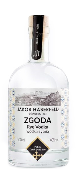 Jakob Haberfeld Zgoda Wódka Żytnia 40% 0,5L.png