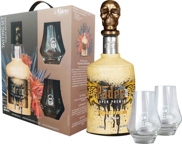 Tequilla Padre Azul Reposado Tasting Set 40% 0,7L.jpg