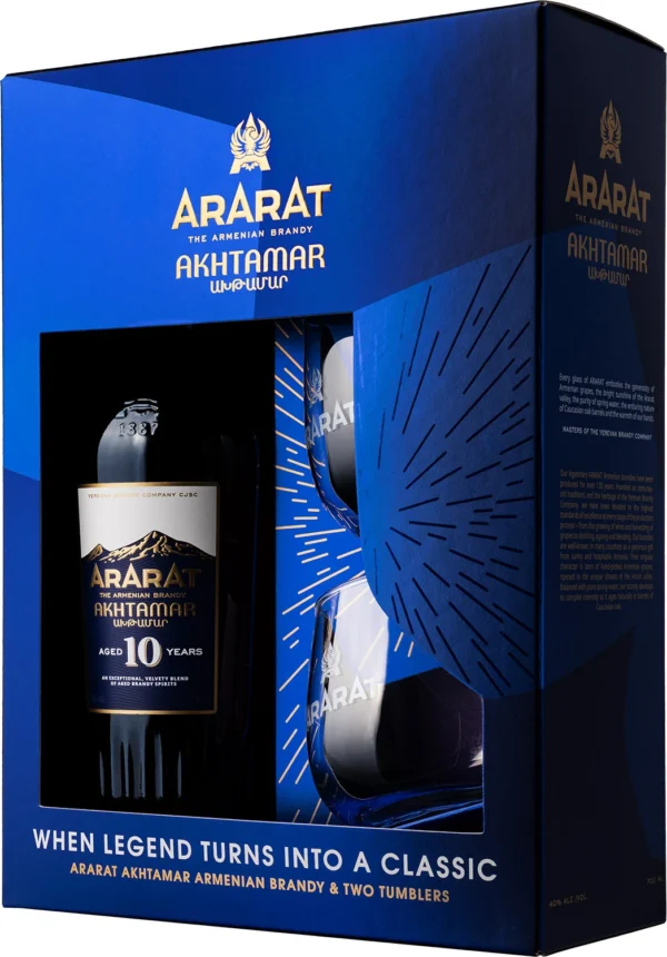 Ararat Akhtamar 10yo 40% 0,7l + SZKLANKI.webp