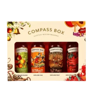 Compass Box Zestaw Miniaturek (OH, PM, Nec, CC) 46% 4x0,05L