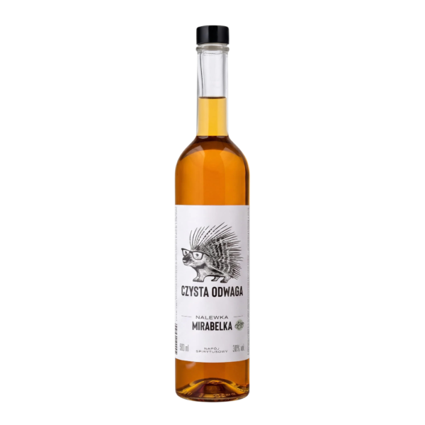 nalewka czysta odwaga mirabelka 30% 0,5l