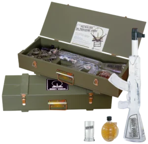 Wódka Army Vodka Karabin Kałasznikow 40% 1L + Likier Ziołowy Granat 0,2L 40%