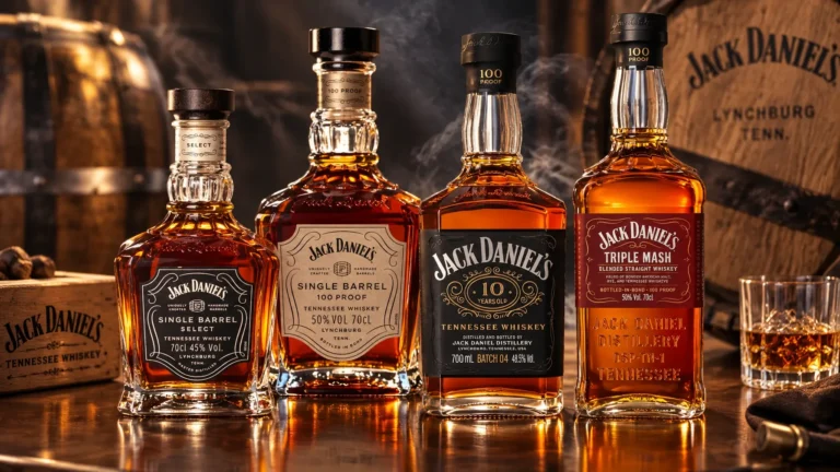 Rodzaje Jack Daniel’s – Przewodnik po świecie najpopularniejszej whiskey z Tennessee